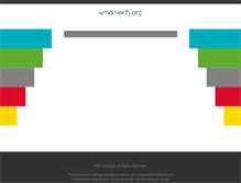 Tablet Screenshot of emailverify.org